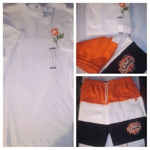 Nike orange crush sweatshort fit